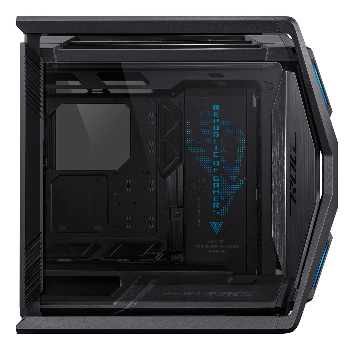 ASUS ROG Hyperion GR701 BTF Edition Tower Schwarz, Transparent