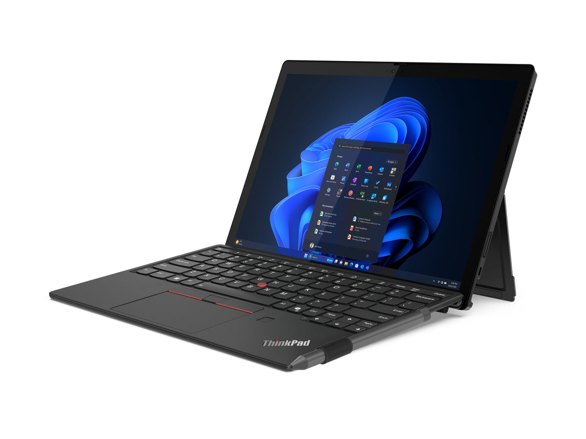 Lenovo ThinkPad X12 Detachable Gen 2 Intel Core Ultra 7 164U Hybrid (2-in-1) 31,2 cm (12.3") Touchscreen Full HD+ 32 GB LPDDR5x-SDRAM 1 TB SSD Wi-Fi 6E (802.11ax) Windows 11 Pro Schwarz Schweiz