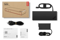 Lenovo ThinkPad USB4 Dock 5000 (with 135W Adapter) Kabelgebunden Schwarz