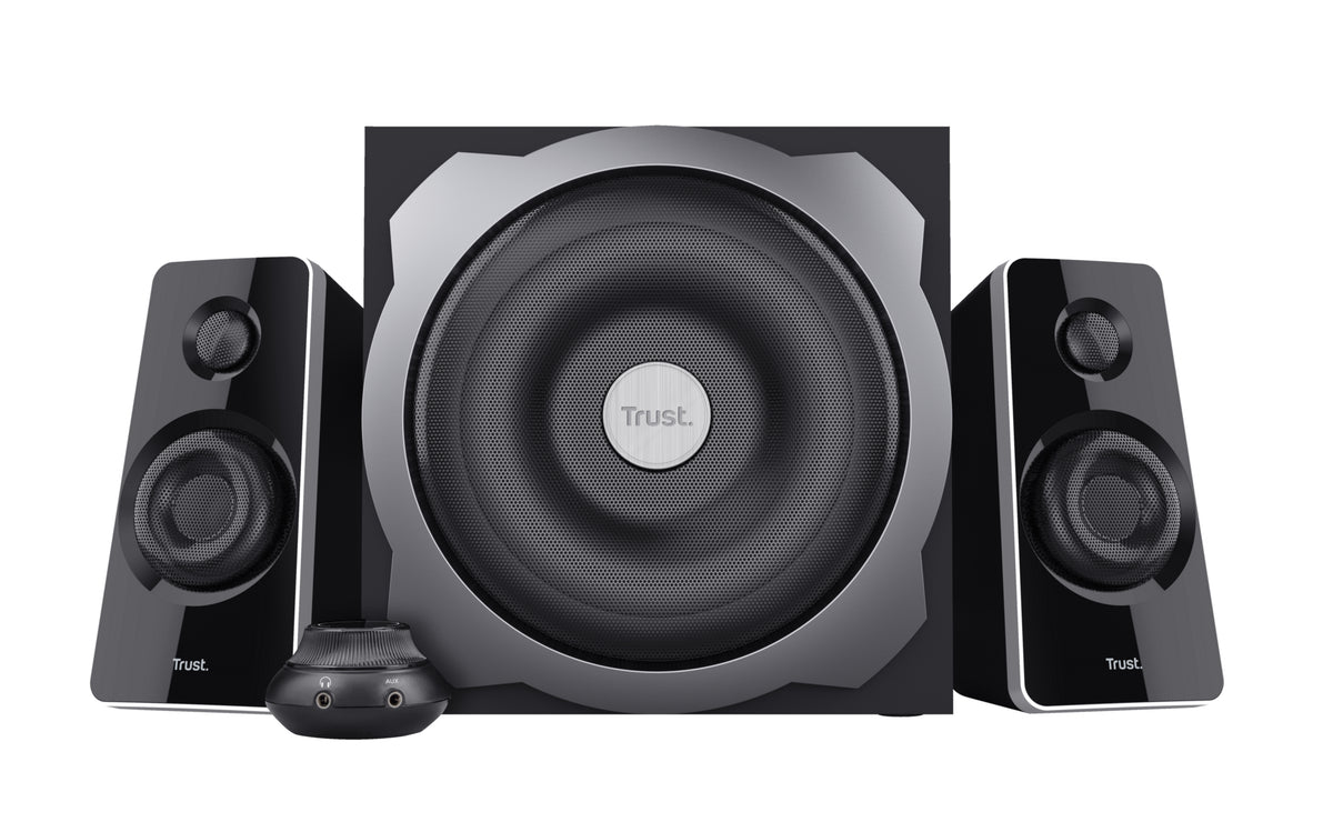 Trust Tytan Lautsprecherset 60 W Universal Schwarz 2.1 Kanäle