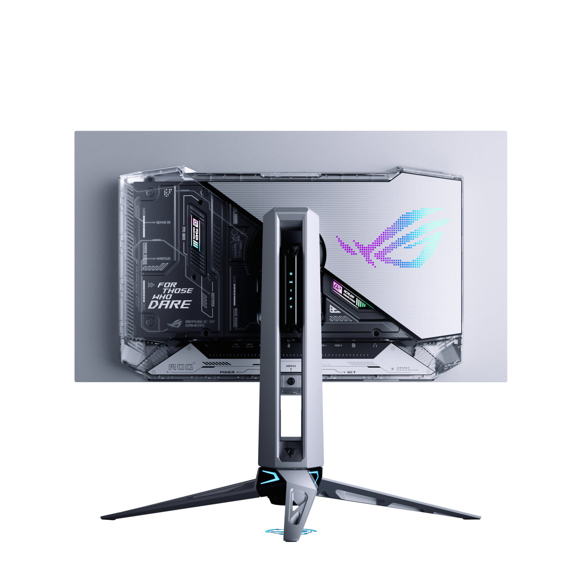 ASUS ROG Swift OLED PG27AQWP-W Computerbildschirm 67,3 cm (26.5") 2560 x 1440 Pixel Quad HD LCD Silber