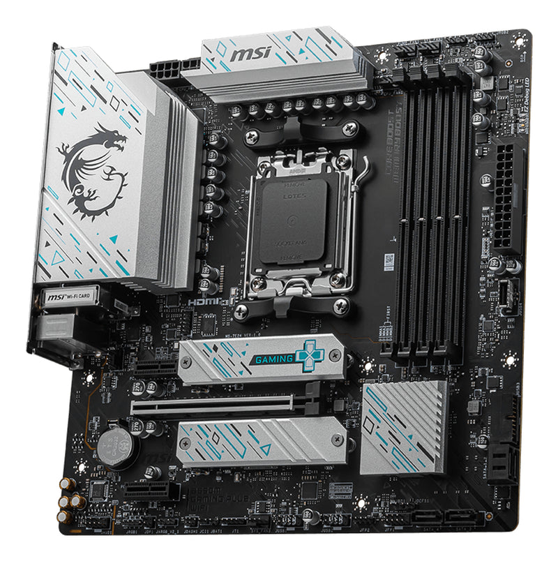 MSI B650M GAMING PLUS WIFI Motherboard AMD B650 Sockel AM5 micro ATX
