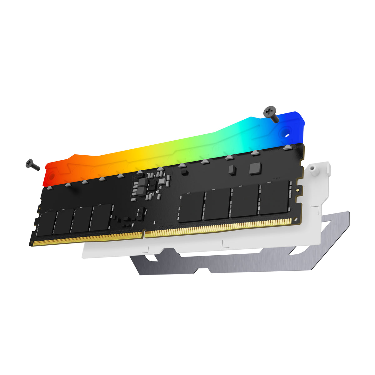 Kingston Technology FURY 48GB 8400MT/s DDR5 CL40 CUDIMM (2er-Kits) Renegade RGB Weiß XMP
