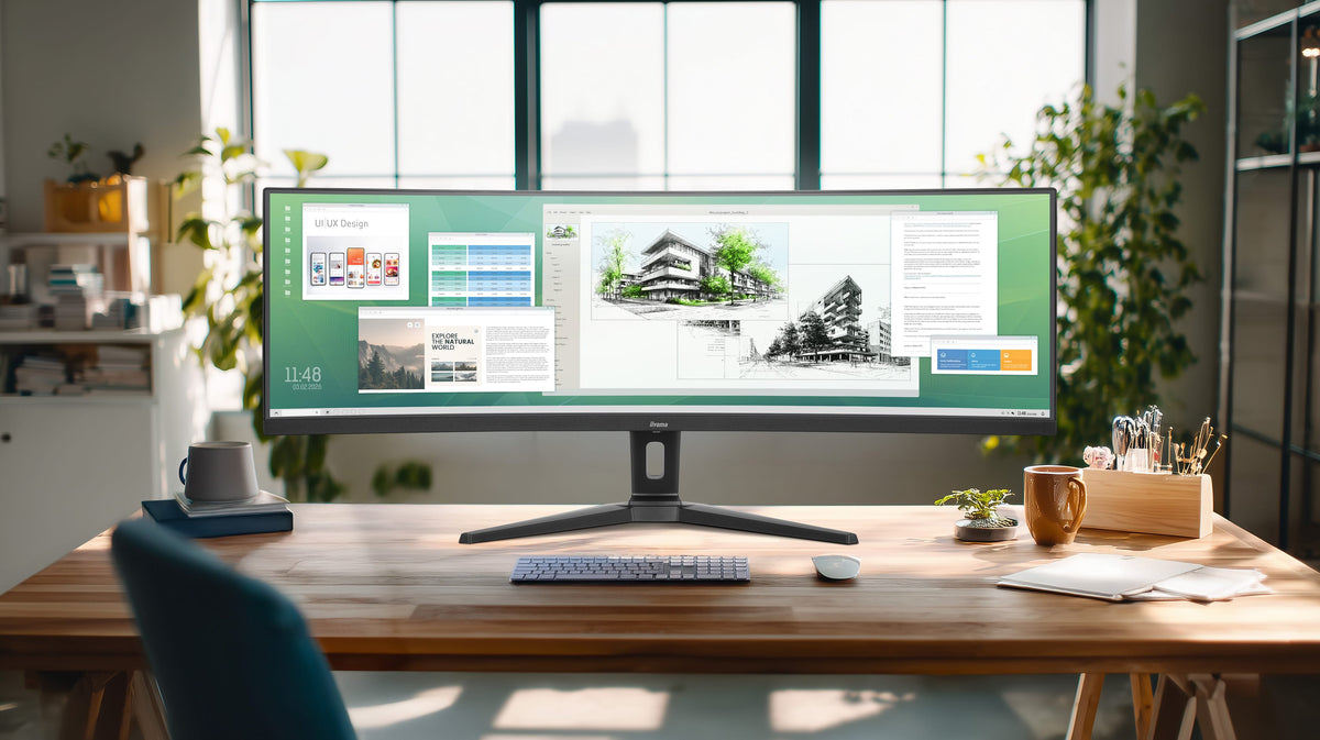 iiyama ProLite XCB4594DQSU-B1 Computerbildschirm 113 cm (44.5") 5120 x 1440 Pixel Dual QHD LED Schwarz
