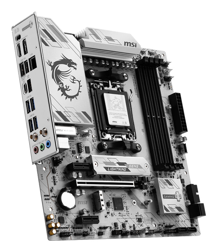 MSI B850M GAMING PLUS WIFI6E Motherboard AMD B850 Sockel AM5 micro ATX
