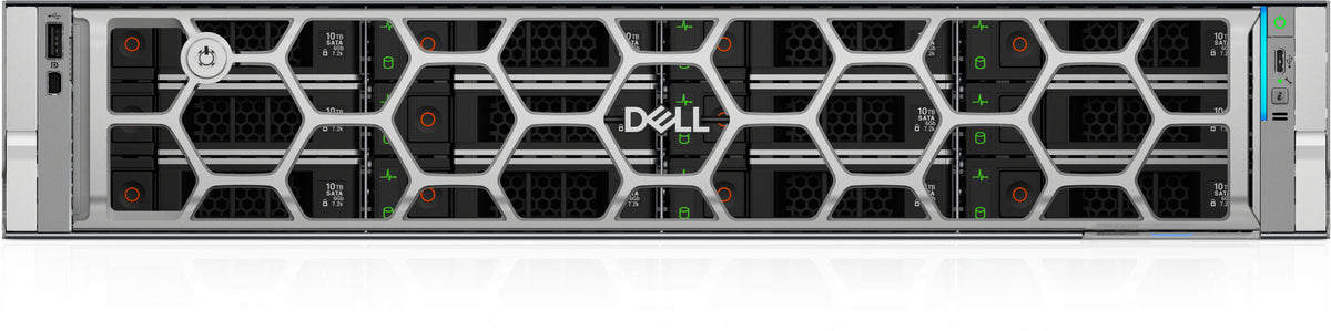 DELL R570 Server 1,92 TB Rack (2U) Intel Xeon 6 6517P 3,2 GHz 32 GB DDR5-SDRAM 1100 W