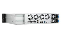 QNAP TS-H1073BXEU-RP NAS Rack (2U) Ryzen Embedded V1780B 8 GB DDR4 QNAP QTS Schwarz
