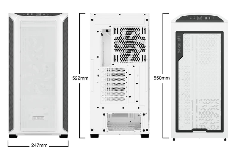 be quiet! Shadow Base 800 DX White Midi Tower Weiß