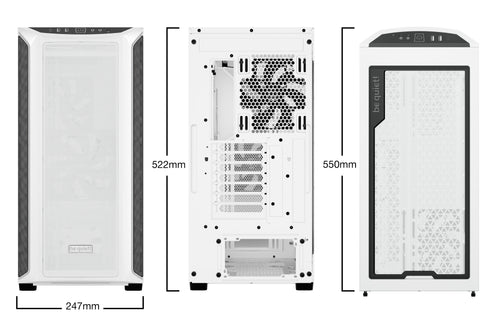 Midi be quiet! SHADOW BASE 800DX White