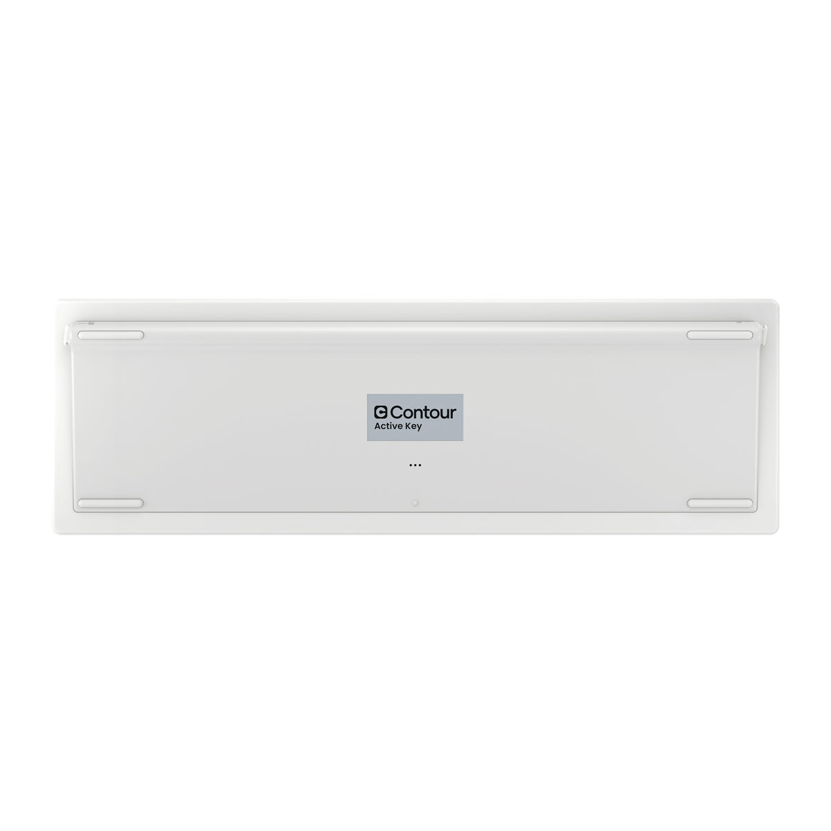 Contour Design Active Key AK-C8112 Tastatur Medizinisch RF Wireless QWERTZ Schweiz Weiß