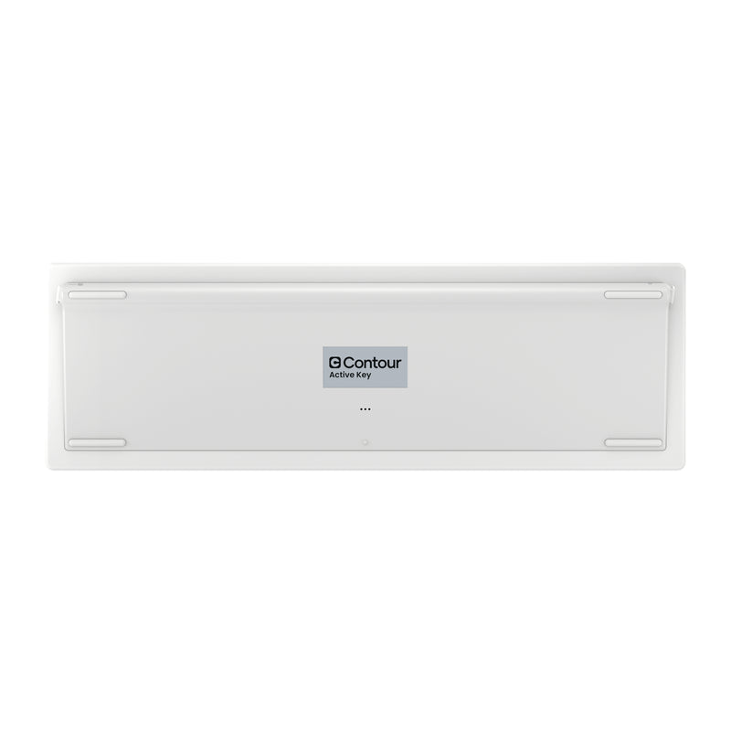 Contour Design Active Key AK-C8112 Tastatur Medizinisch RF Wireless QWERTZ Schweiz Weiß