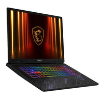 MSI Pulse A17 AI+ C3HWGKG-005FR Copilot+ PC AMD Ryzen AI 7 350 Laptop 43,2 cm (17") Quad HD+ 32 GB DDR5-SDRAM 1 TB SSD NVIDIA GeForce RTX 5070 Wi-Fi 6E (802.11ax) Windows 11 Pro Schwarz AZERTY Französisch