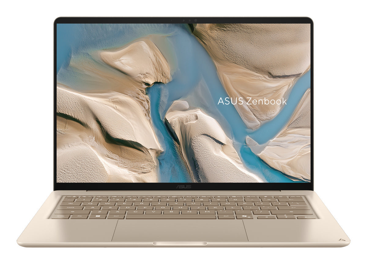 ASUS Zenbook 14 UX3480QA-U1232W Copilot+ PC Snapdragon X1-26-100 Laptop 35,6 cm (14") WUXGA 16 GB LPDDR5x-SDRAM 512 GB SSD Wi-Fi 6E (802.11ax) Windows 11 Home Beige