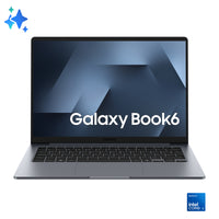 Samsung Galaxy Book6 Intel Core 5 315 Laptop 35,6 cm (14") WUXGA 16 GB LPDDR5x-SDRAM 512 GB SSD Wi-Fi 6E (802.11ax) Windows 11 Home Grau Deutsch