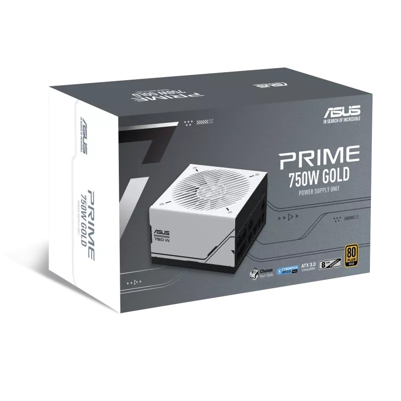 ASUS Prime 750W Gold ( AP-750G ) Netzteil 20+4 pin ATX ATX Schwarz, Weiß