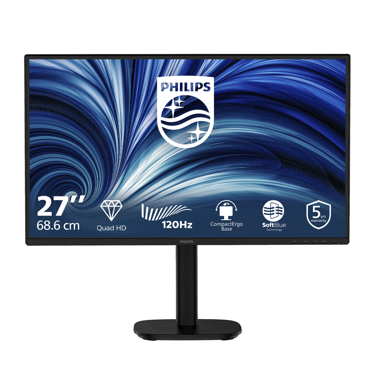 Philips 27B2N3500/00 Computerbildschirm 68,6 cm (27") 2560 x 1440 Pixel