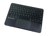 Conceptronic TOBIN01BES 10-Zoll-Bluetooth-Tastatur mit Touchpad, QWERTY Spanisch