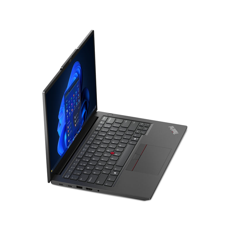 Lenovo ThinkPad E14 Gen 6 (Intel) Intel Core Ultra 5 125U Laptop 35,6 cm (14") WUXGA 16 GB DDR5-SDRAM 512 GB SSD Wi-Fi 6E (802.11ax) Windows 11 Pro Deutsch Schwarz