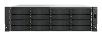 QNAP TS-H1677AXU-RP Speicherserver Rack (3U) AMD Ryzen™ 7 7745 32 GB DDR5 0 TB QNAP QTS Schwarz, Grau