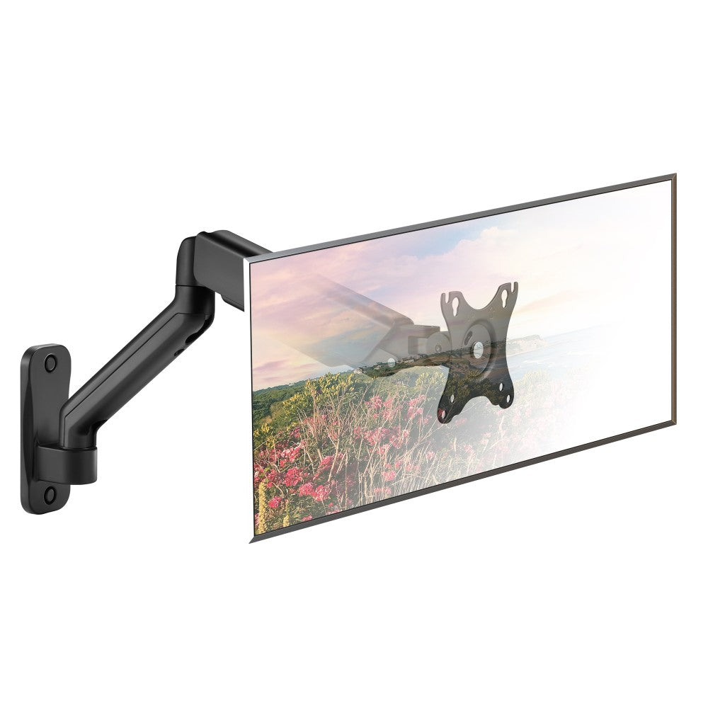Techly ICA-LCD G112E Flachbildschirm-Tischhalterung 81,3 cm (32") Wand Schwarz