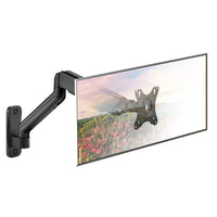 Techly ICA-LCD G112E Flachbildschirm-Tischhalterung 81,3 cm (32") Wand Schwarz