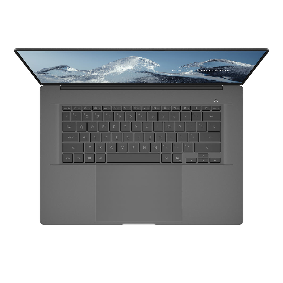 ASUS Zenbook A16 UX3607QA-SH132W Copilot+ PC Snapdragon X1-26-100 Laptop 40,6 cm (16") WUXGA 16 GB LPDDR5x-SDRAM 512 GB SSD Wi-Fi 6E (802.11ax) Windows 11 Home Grau QWERTZ Deutsch