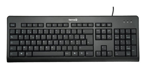 TERRA Keyboard 3500 Corded [FR] USB black/noir baugleich zum Cherry Stream Keyboard JK-8500FR-2