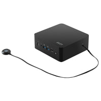 MSI Cubi NUC AI+ 2MG-030AT Copilot+ PC Intel Core Ultra 7 258V 32 GB LPDDR5x-SDRAM 1 TB SSD Windows 11 Pro Mini PC Mini-PC Schwarz