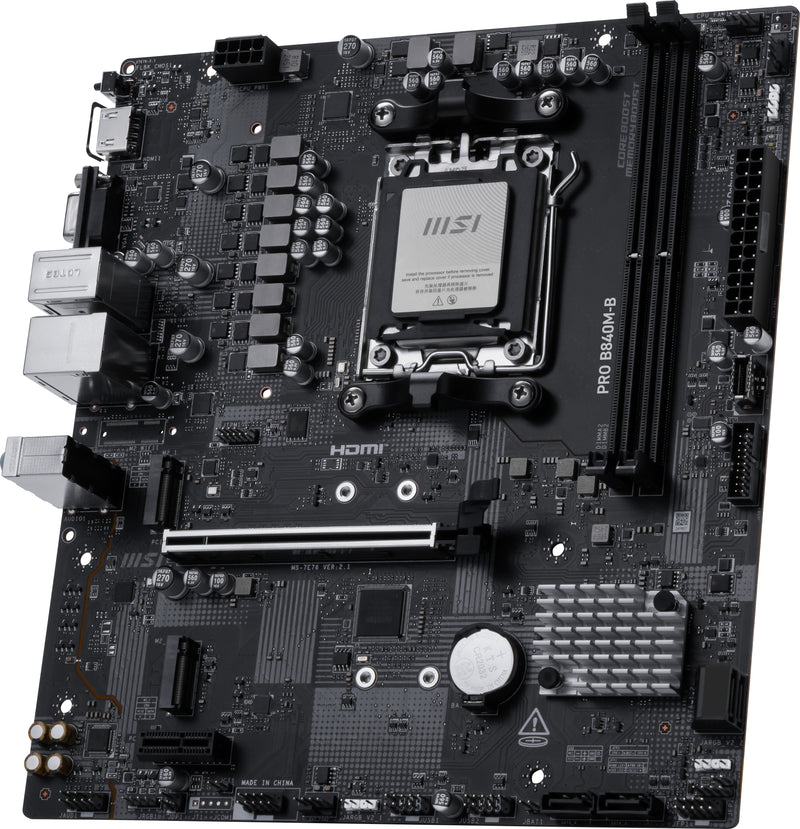 MSI PRO B840M-B Motherboard AMD B840 Sockel AM5 micro ATX