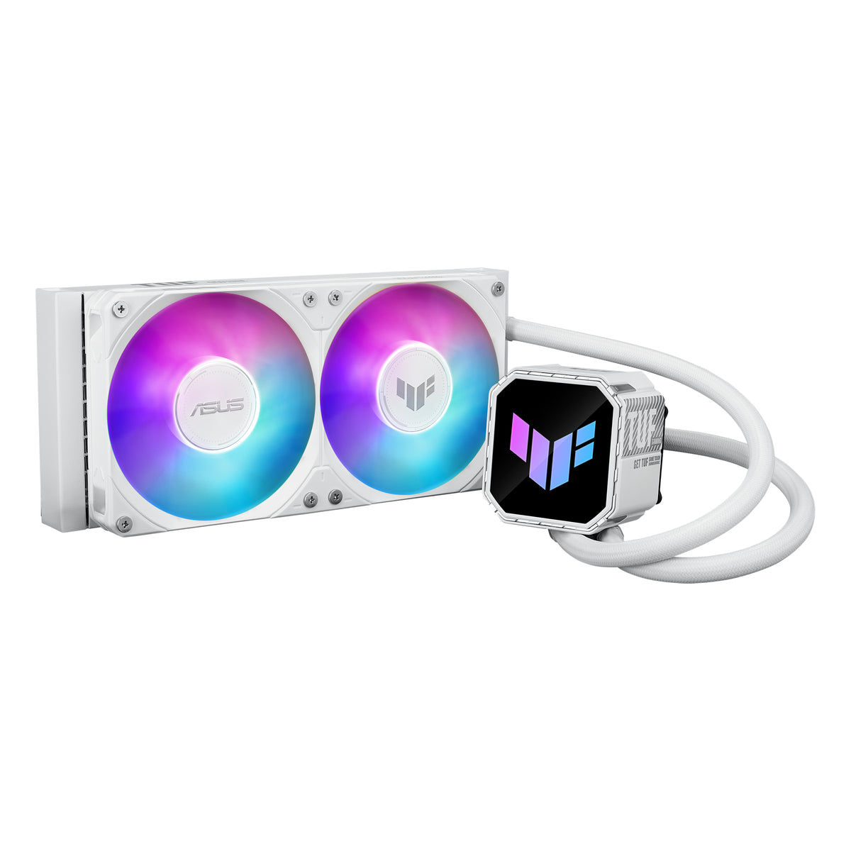 ASUS TUF Gaming LC III 240 ARGB White Edition Prozessor All-in-One-Flüssigkeitskühler 12 cm Weiß