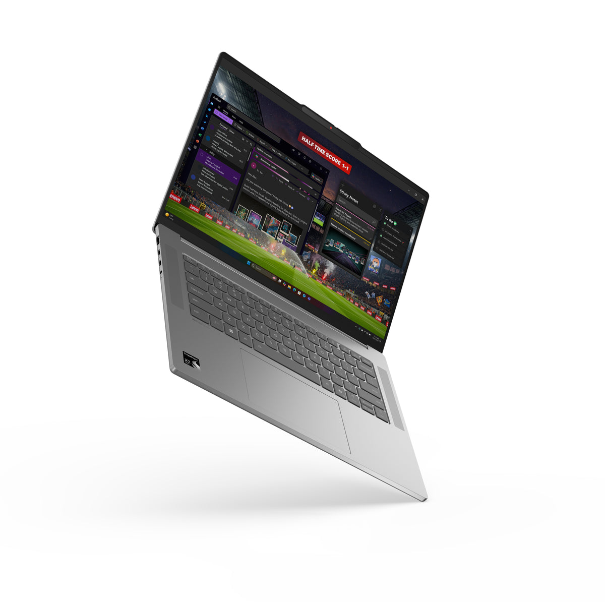 Lenovo IdeaPad Slim 5 15Q8Y11 Copilot+ PC Snapdragon X2P-42-100 Laptop 38,9 cm (15.3") WQXGA 16 GB LPDDR5x-SDRAM 1 TB SSD Wi-Fi 7 (802.11be) Windows 11 Home Grau Deutsch