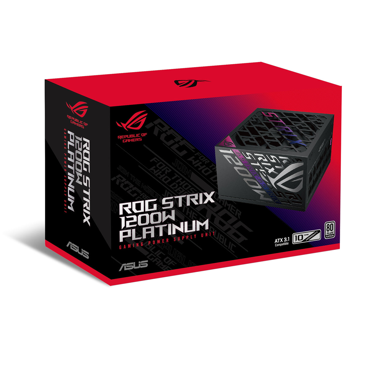 ASUS ROG -STRIX-1200P-GAMING Netzteil 1200 W 20+4 pin ATX ATX Schwarz