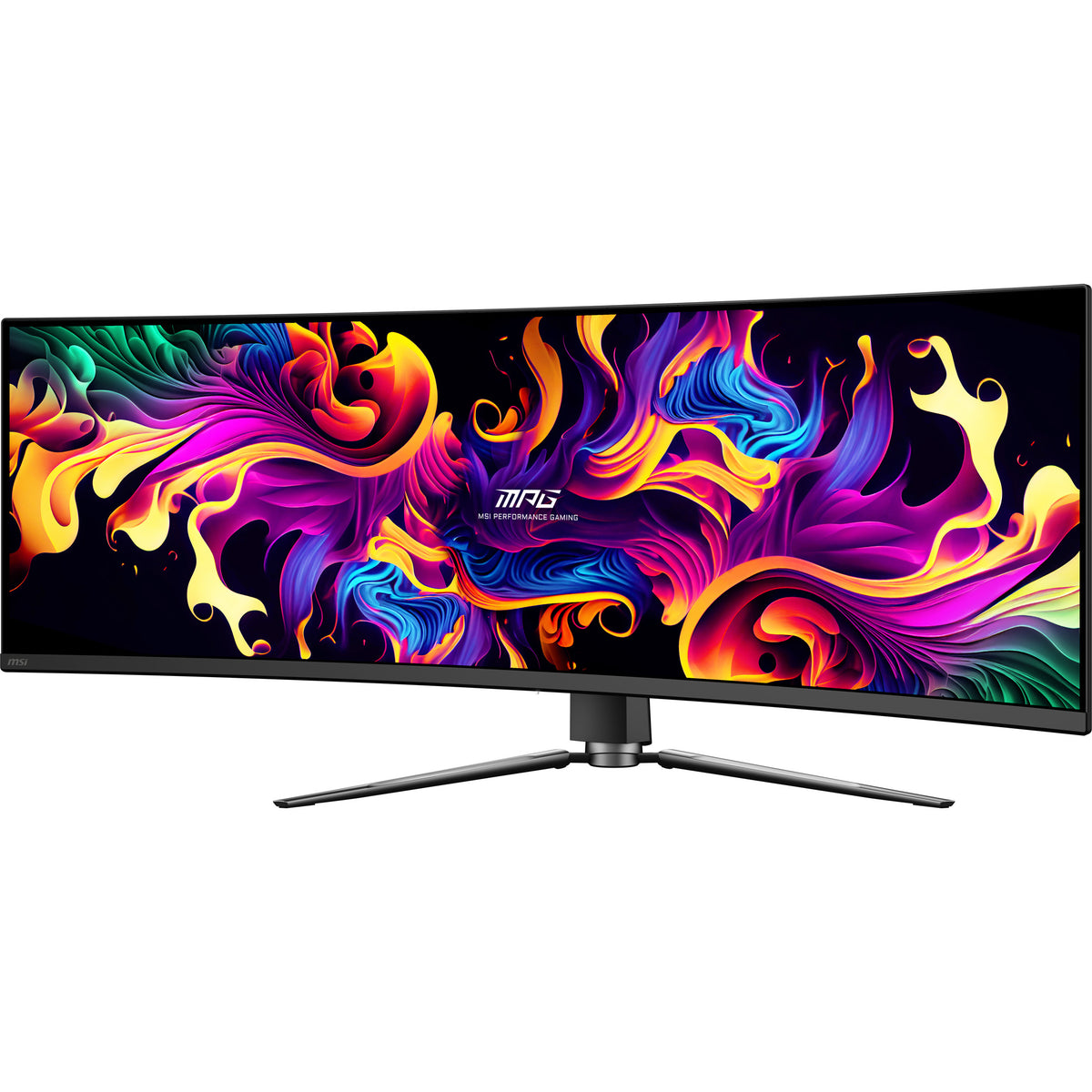 MSI MPG 491CQPXDE QD-OLED Computer Monitor 124.5 cm (49") 5120 x 1440 Pixels Dual QHD Black