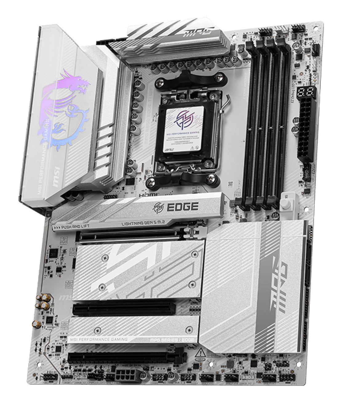 MSI MPG B850 EDGE TI WIFI Motherboard AMD B850 Sockel AM5 ATX
