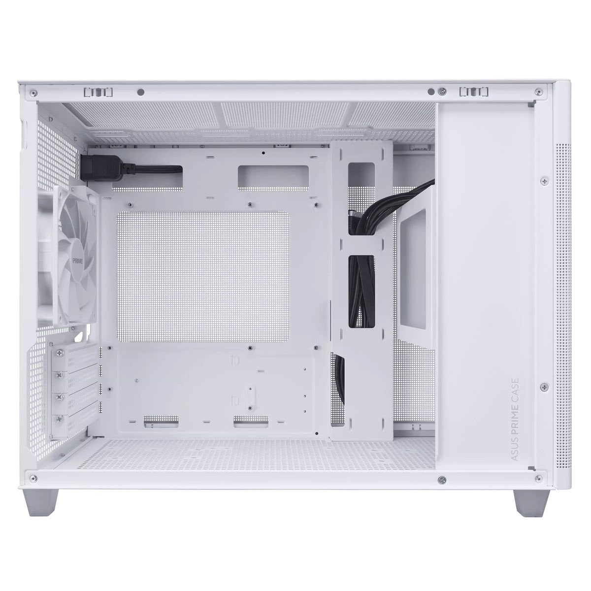 ASUS Prime AP201 MicroATX Mini Tower Weiß