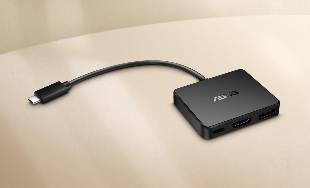 ASUS USB-C Mini Dock Kabelgebunden USB 3.2 Gen 2 (3.1 Gen 2) Type-C Schwarz