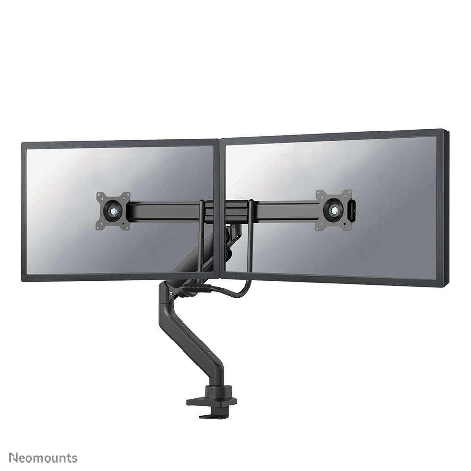 Neomounts DS75-450BL2 Bras pour moniteur 17-32" - Ressort à gaz - Topfix - Arrêt à 180°
