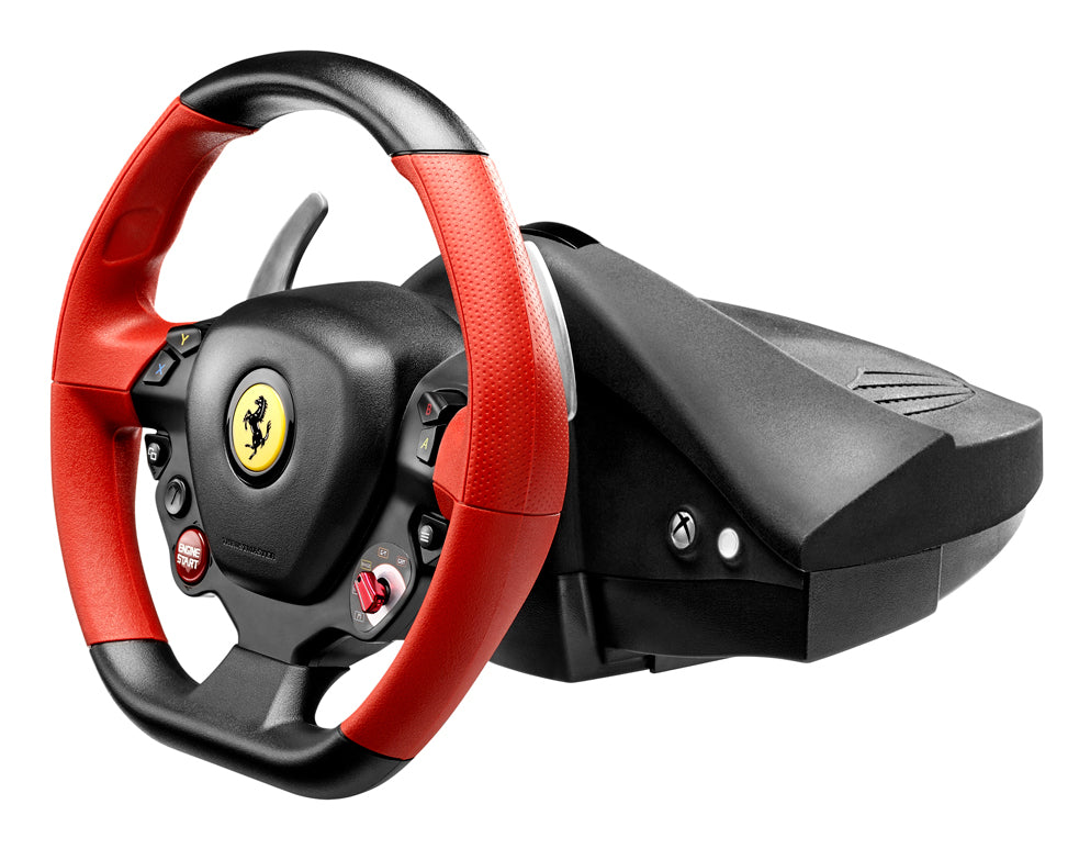 Thrustmaster Ferrari 458 Spider Schwarz, Rot USB Lenkrad + Pedale Xbox One