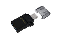 Kingston Technology DataTraveler microDuo3 G2 USB-Stick 64 GB USB Type-A / Micro-USB 3.2 Gen 1 (3.1 Gen 1) Schwarz