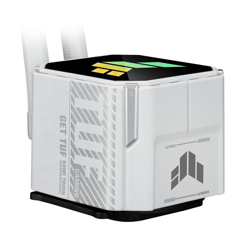 ASUS TUF Gaming LC III 360 ARGB White Edition Computergehäuse All-in-One-Flüssigkeitskühler 12 cm Weiß