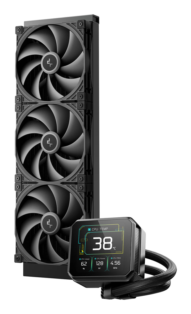DeepCool Spartacus 420 Prozessor Flüssigkeitskühlung 14 cm Schwarz