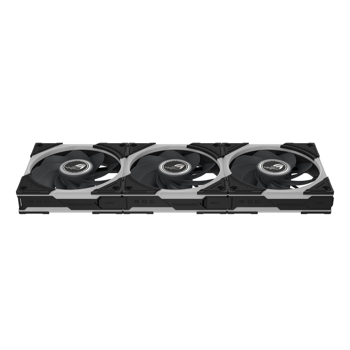 ASUS ROG Eurux GR120 ARGB Reverse Fan - Triple Pack Computergehäuse Ventilator 12 cm Schwarz, Weiß 3 Stück(e)