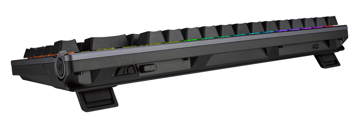ASUS M701 ROG AZOTH/NXRD/FR Tastatur Gaming USB + RF Wireless + Bluetooth AZERTY Französisch Schwarz