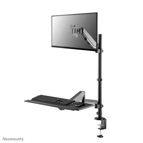 Neomounts DS90-325BL1 Sitz-Steh-Arbeitsplatz Tischmontage 17-32" - Gasfeder