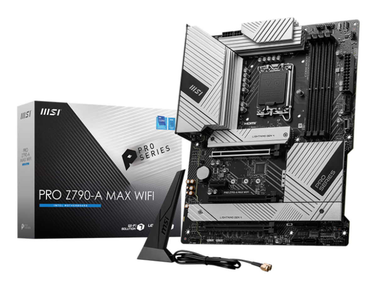 MSI PRO Z790-A MAX WIFI Motherboard Intel Z790 LGA 1700 ATX