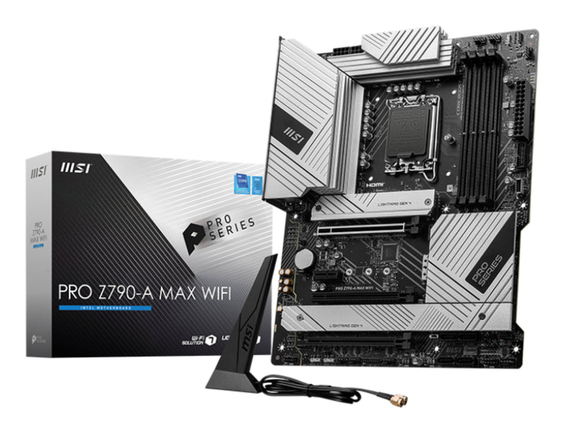 MSI PRO Z790-A MAX WIFI Motherboard Intel Z790 LGA 1700 ATX