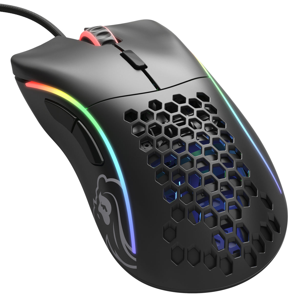 Glorious Gaming Model D Maus rechts USB Typ-A Optisch 12000 DPI