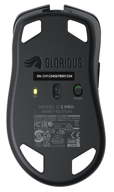 Glorious Gaming Model D 2 PRO Wireless Maus rechts RF Wireless Optisch 26000 DPI