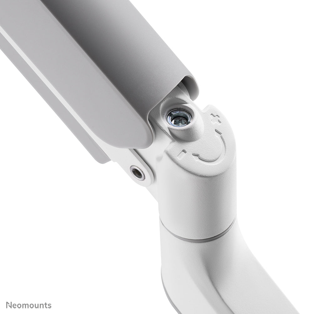 Neomounts DS75-450WH2 Monitorarm 17-32" - Gasfeder - Topfix - 180°-Stopp