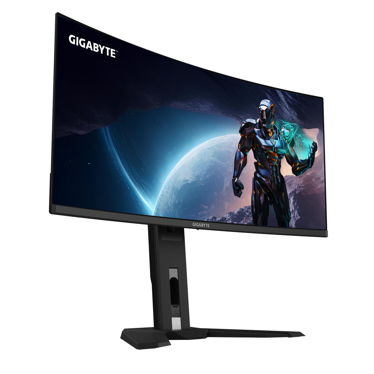 GIGABYTE OLED WQHD Curved Gaming Monitor MO34WQC2 - 34 Zoll, 3440 x 1440, 240Hz, 0,03ms, KVM, 250 cd/m², FreeSync Premium Pro, DisplayHDR True Black 400, HDMI 2.1, Displayport 1.4